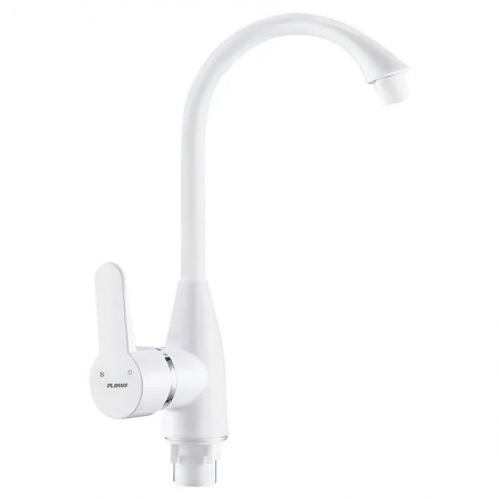Смеситель для кухни Plamix Mario-011(W) White PM0609